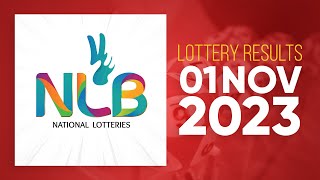 NLB Live Lottery Draw 20231101  0930 PM [upl. by Naesyar]