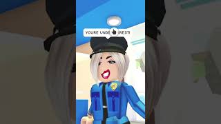 BIRTH to DEATH Of KAREN POLICE OFFICER In Adopt Me Roblox adoptme roblox robloxshorts [upl. by Iznik]