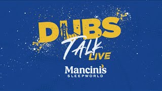 Warriors lose nailbiter to Kyrie Irving Mavericks  Dubs Talk Live  NBC Sports Bay Area [upl. by Elockin]