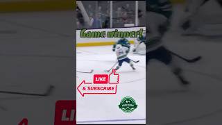 Game winner hockey nhl goal snipe canucks [upl. by Uri]