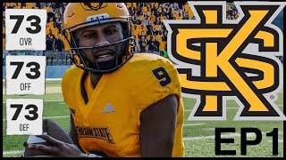 Long journey awaits… Kennesaw State dynasty mode EP 1 [upl. by Oneill73]