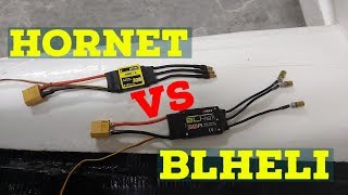 EMAX BLHELI VS HTIRC HORNET 30A ESCS Banggood [upl. by Allesiram]