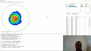 How to use stereonet software to obtain geological information [upl. by Nonahs]