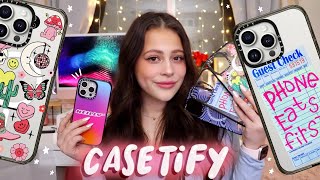 CASETiFY iPhone 15 Pro Max Case Haul 🩵🪩✨🍄 [upl. by Carey]