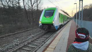 Elettrotreno ETR 522 quotCaravaggioquot Hitachi Rail per linea Trenord Novara nordMilano Cadorna [upl. by Tindall302]