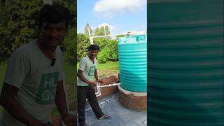 House Plumming in water tank full details  house water tank details shortsfeed construction [upl. by Aibos]