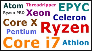 Explaining Intel amp AMD CPUs [upl. by Mecke]