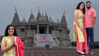 BAPS mandir e darshan karva gaya🙏🏻😇  varsad ma bhajiya khavani maja padi gai  Prachi D Patel [upl. by Epillihp]