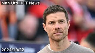 Xabi Alonso stance on taking Man Utd job with Bayer Leverkusen preparing for exit [upl. by Nybor]