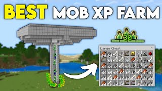 BEST Mob XP Farm for 120 Minecraft Bedrock amp Java Super Fast [upl. by Tala]