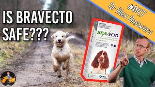 Is Bravecto Safe for Your Dog or will it cause seizures  Dog Health Vet Advice [upl. by Dnalhsa363]