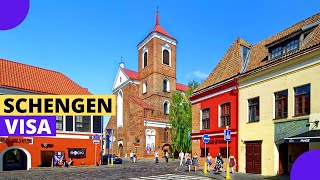 10 Easiest Schengen Countries to Obtain a Schengen Visa [upl. by Aohsoj145]