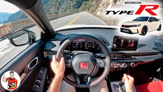 The 2023 Honda Civic Type R is FWD Fun Perfected POV Drive Review [upl. by Audy]