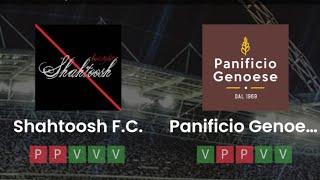 Shahtoosh vs Panificio Genoese [upl. by Lundgren]