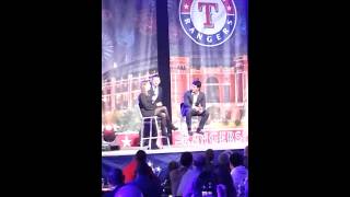 Yu darvish english interview at rangers fanfest [upl. by Halima]