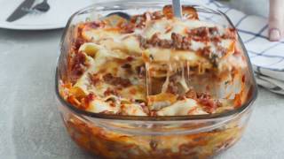 Brzo amp Fino recept Lasagne [upl. by Kcirddot]