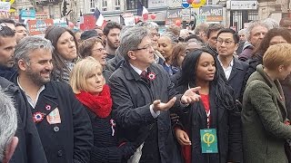 Manifestation des Insoumis  Paris  18 Mars 2017 [upl. by Any]