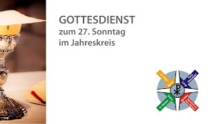 Gottesdienst zum 27 Sonntag im Jahreskreis  Erntedankfest 2024 [upl. by Noicpesnoc]