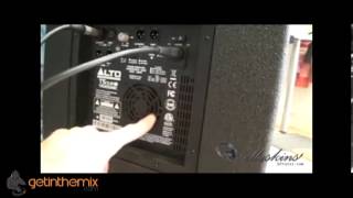 Alto TS Sub 15 Active Subwoofer with DJ Tutor  wwwgetinthemixcouk [upl. by Enelyak]