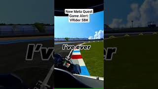 VRider SBK on app lab I was awful at it metaquest3 superbike vrgames [upl. by Cyprus]