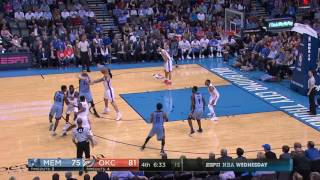 Memphis Grizzlies at Oklahoma City Thunder  January 11 2017 [upl. by Yrallam]