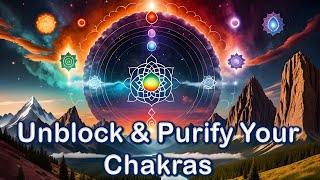 Deep Chakra Cleansing Restore Balance with Healing Sounds [upl. by Ahkos]