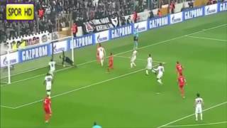 Beşiktas 03 Benfica  Ljubomir Fejsa Goal [upl. by Yreffeg]