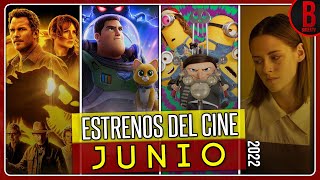 ESTRENOS del CINE JUNIO 2022  Películas que se Estrenan en Junio 2022 [upl. by Fonzie281]