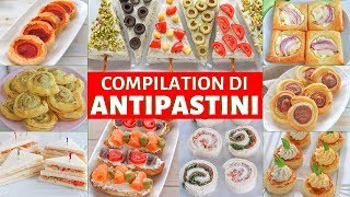 10 IDEE DI ANTIPASTI PER VIGILIA NATALE E CAPODANNO  10 Ricette Facili per il Buffet delle Feste [upl. by Uttica693]