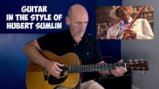 Hubert Sumlin Style  Smokestack Lightning Intro Acoustic Blues Guitar Lesson [upl. by Nitram90]