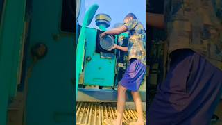 Kobelco machine 🤯 air filter change shorts airfilters [upl. by Ardnaik]