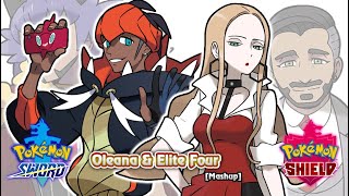 Pokémon Sword amp Shield  Oleana Rose amp Elite Four Battle Music Mashup HQ [upl. by Ammadis]