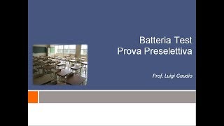 01 Test Prova preselettiva Concorso Dirigenti Scolatici 2018 Area 1 dall1 al 49 [upl. by Annecorinne511]