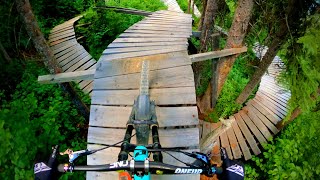 The Most Unique Mountain Bike Trail I have ever ridden [upl. by Lynnet594]