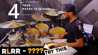 Turn This Beginner Drum Rudiment into Advanced Gospel CHOPS 🔥  Drum Lesson 🥁 [upl. by Melliw777]