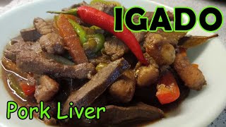 Pork Liver Recipe  IGADO  Filipino Dish [upl. by Jo]