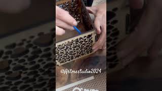 How it’s made Love box ArtMestudio2024 lasercutting woodworking giftbox lovebox [upl. by Attikin]