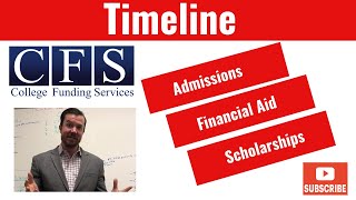 Admissions Financial Aid and Scholarship Timeline [upl. by Kram]