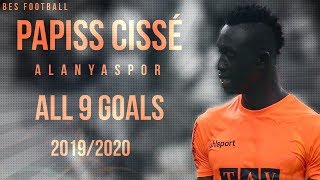 Papiss Cissé ● Alanyaspor  All 9 Goals  20192020 HD [upl. by Mikal]