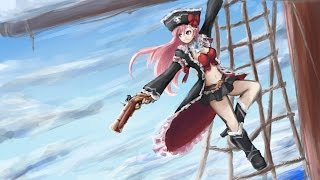 447 Nightcore Myrath  Braving The Seas with lyrics [upl. by Neslund]