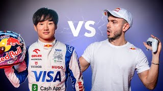 F1 Driver vs Gaming Pro REACTION CHALLENGES [upl. by Lathan]