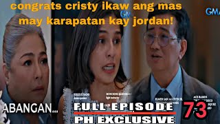 MAY GOOD NEWS PARA KAY CRISTYADVANCE FULL EPISODE 73 ASAWA NG ASAWA KO STORYTELLING HIGHLIGHTS [upl. by Nedra]