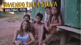 AMAZONAS PERUANO  Conocí una comunidad de la selva [upl. by Allenad]