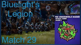 Blood Bowl III Official Ladder Season 2 The Underworld Season Bluelights Legion Match 29 [upl. by Anett]