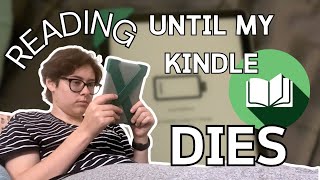 THIS VLOG ENDS WHEN MY KINDLE DIES 📱💀 [upl. by Ahsenrac]