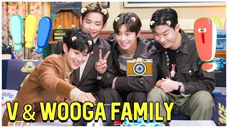 BTS V And Wooga Family Moments [upl. by Noxas720]