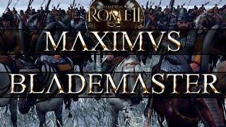 Total War Rome II Wolf Blademaster vs Maximus  Nomad Christmas Special [upl. by Kreager]