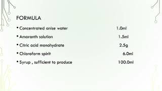 simple Linctus pharmaceutical preparation grapharmacademy [upl. by Sitnik]