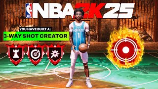 This RARE SHOT CREATOR is DOMINATING NBA 2K25 [upl. by Nivanod]