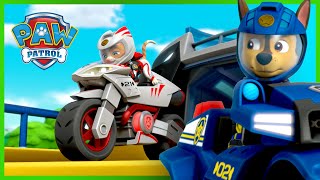 Les épisodes de sauvetage de la Moto Patrouille de la PatPatrouille et plus encore  PAW Patrol [upl. by Ttesil]